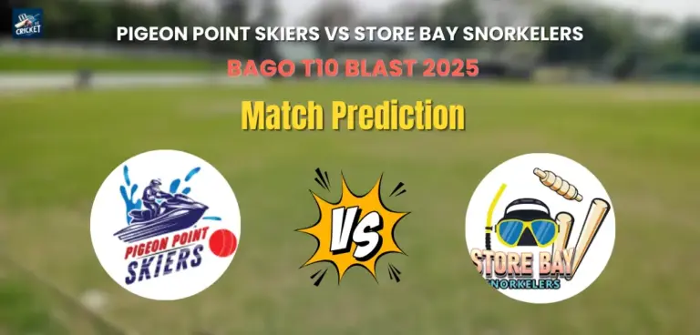 Pigeon Point Skiers vs Store Bay Snorkelers Match Prediction