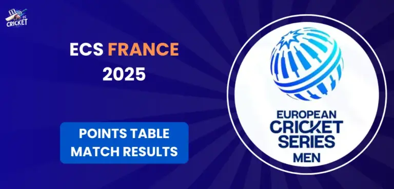 Points Table of ECS France 2025