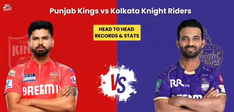 Punjab Kings vs Kolkata Knight Riders Head to Head