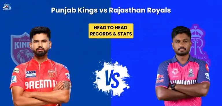 PBKS vs RR Head to head ipl records
