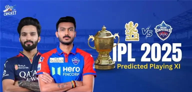 RCB vs DC 2025 Prediction Playing 11