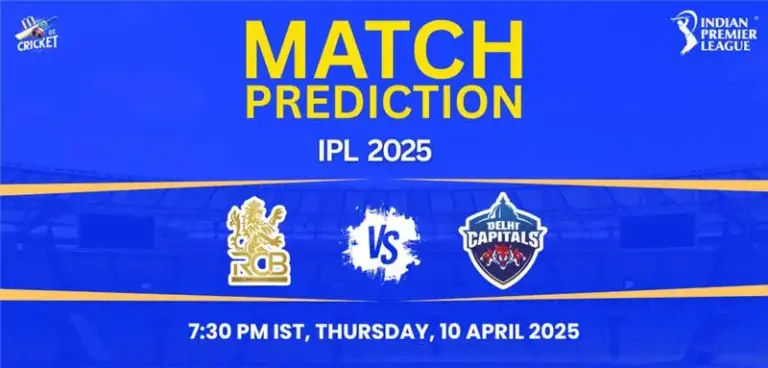 RCB vs DC Match Prediction