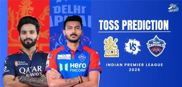 DC vs RCB Toss Prediction