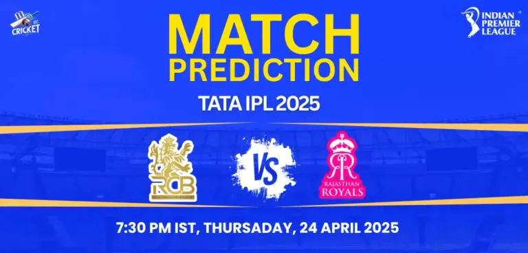 RCB vs RR Match Prediction