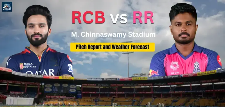 RCB vs RR Pitch Report