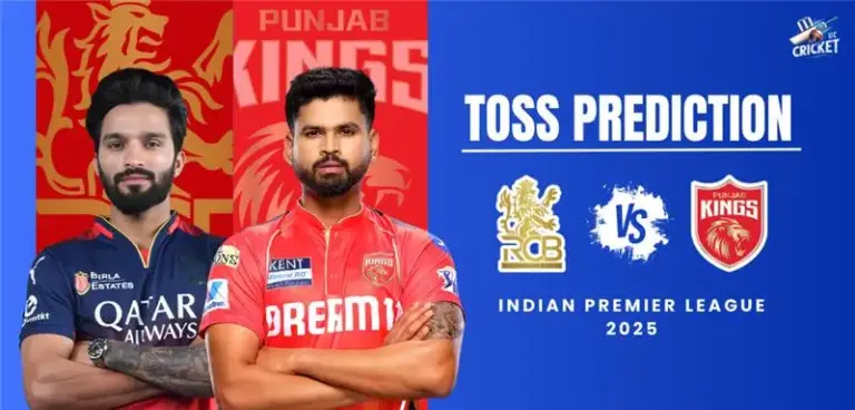 PBKS vs RCB Toss Prediction
