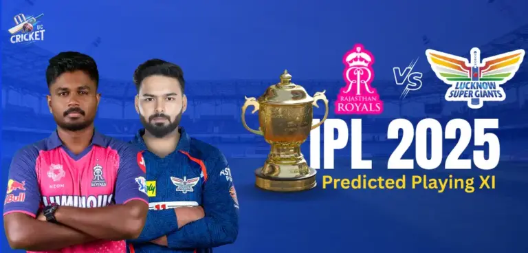 RR vs LSG Predicted Playing XI