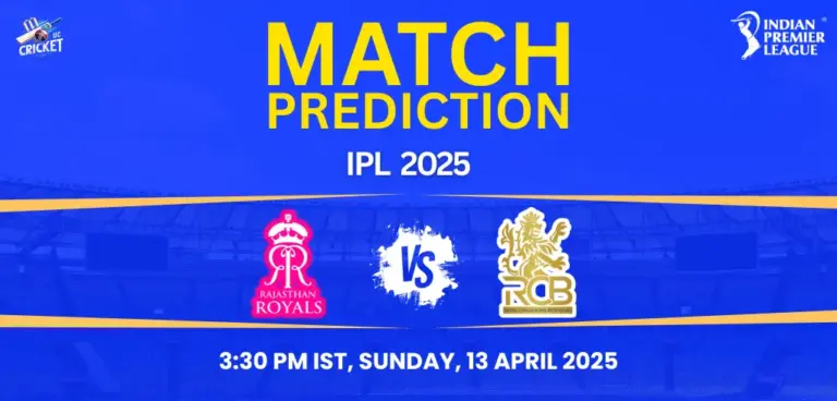 RR vs RCB Match Prediction
