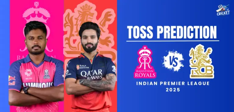 RR vs RCB Toss Prediction