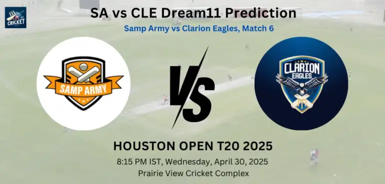SA vs CLE Dream11 Prediction