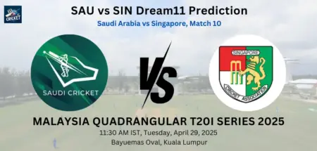 SAU vs SIN Dream11 Prediction