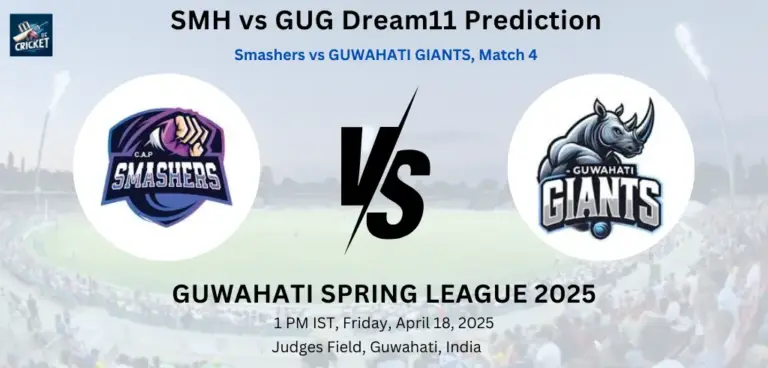 SMH vs GUG Dream11 Prediction