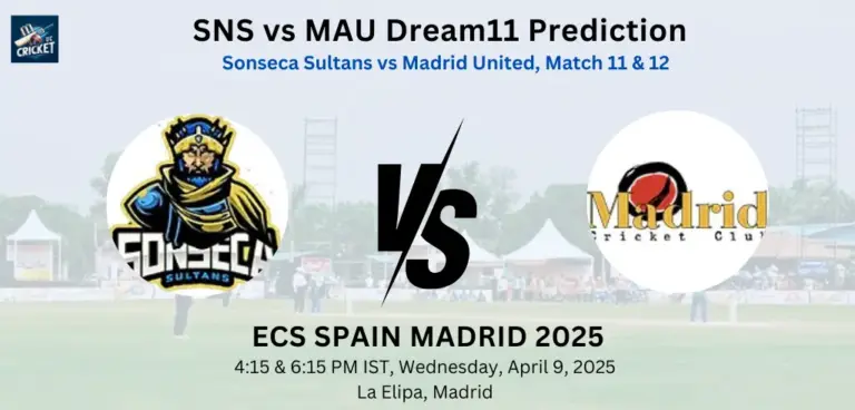 SNS vs MAU Dream11 Prediction