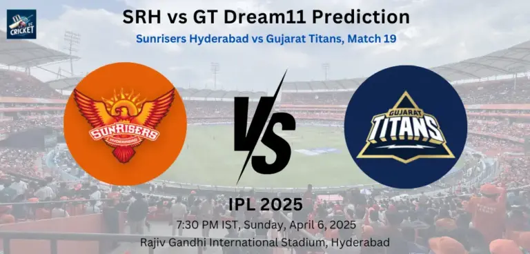 SRH vs GT Dream11 Prediction