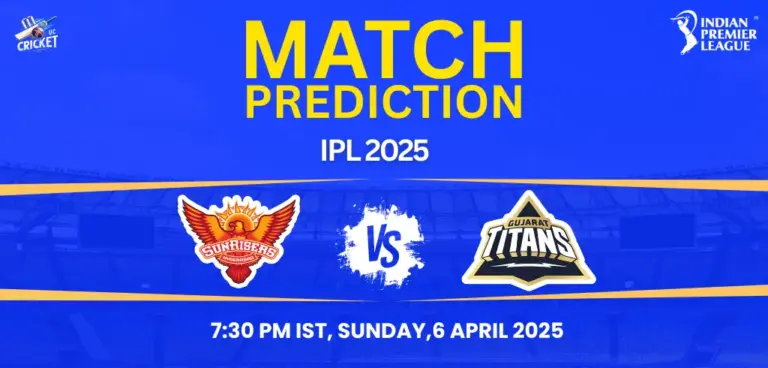 SRH vs GT Match Prediction