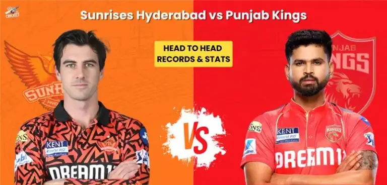 SRH vs PBKS Head to Head