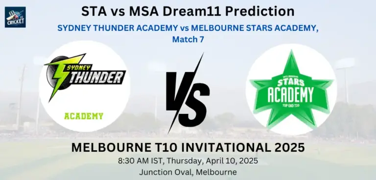STA vs MSA Dream11 Prediction