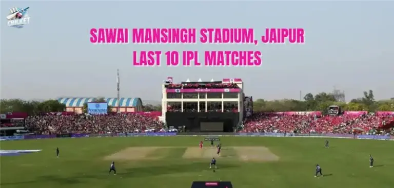 sawai mansingh stadium last 10 IPL matches