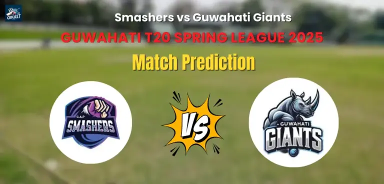 Smashers vs Guwahati Giants Match Prediction
