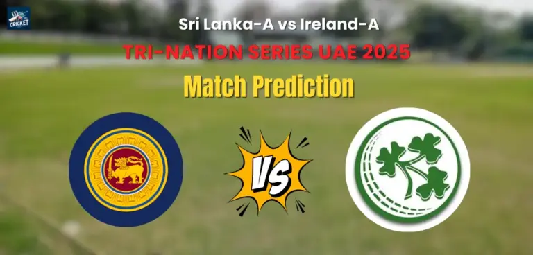 Sri Lanka-A vs Ireland-A Match Prediction