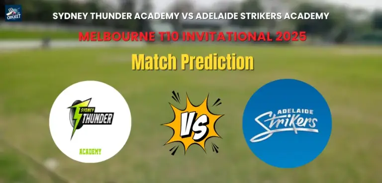 Sydney Thunder Academy vs Adelaide Strikers Academy Match Prediction