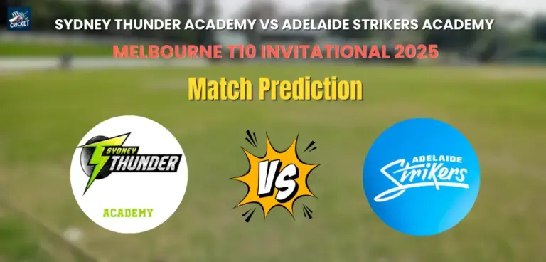 Sydney Thunder Academy vs Adelaide Strikers Academy Match Prediction