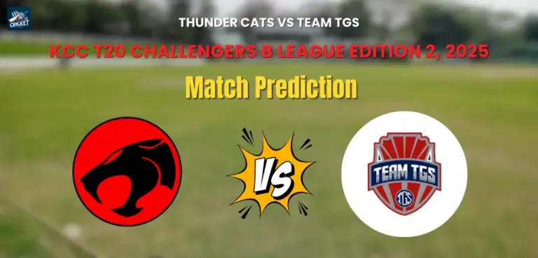 Thunder Cats vs Team TGS Match Prediction