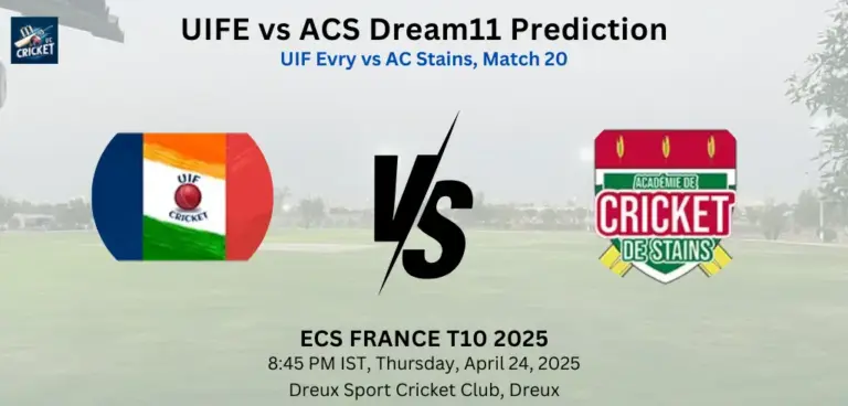 UIFE vs ACS Dream11 Prediction