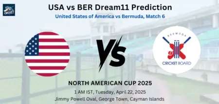 USA vs BER Dream11 Prediction