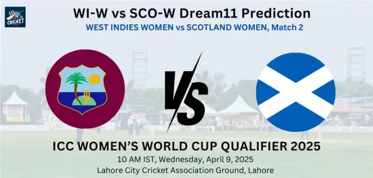 WI-W vs SCO-W Dream11 Prediction