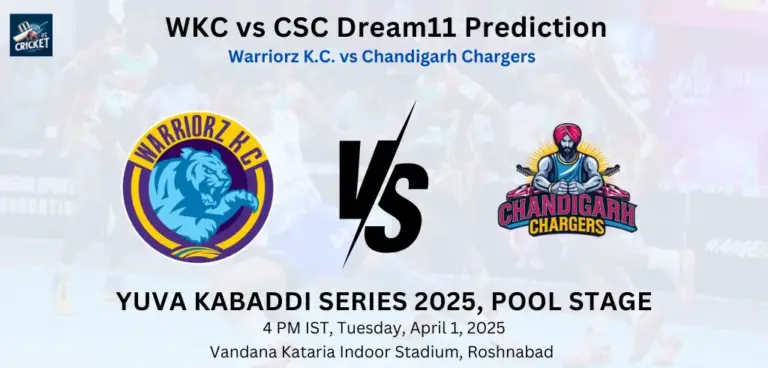 WKC vs CSC Dream11 Prediction