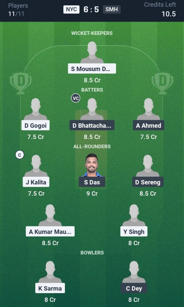 NYC vs SMH Small League Team