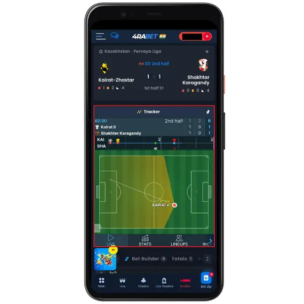 Live Betting with Match Tracker