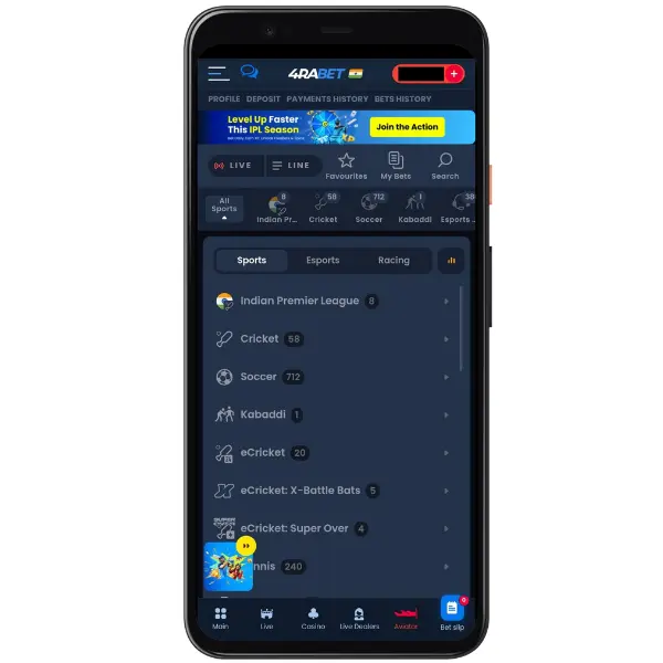 Extensive Sportsbook Coverage