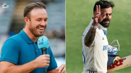 AB De Villiers and Virat Kohli