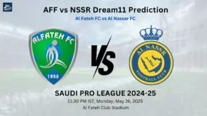 AFF vs NSSR Dream11 Prediction