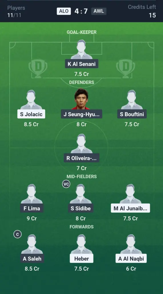 ALO vs AWL Small League Team