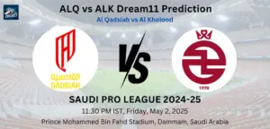 ALQ vs ALK Dream11 Prediction