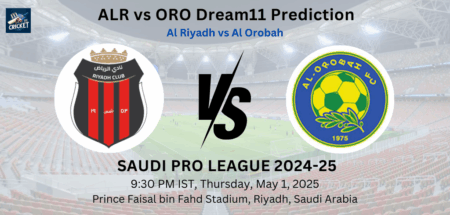 ALR vs ORO Dream11 Prediction