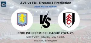 AVL vs FUL Dream11 Prediction