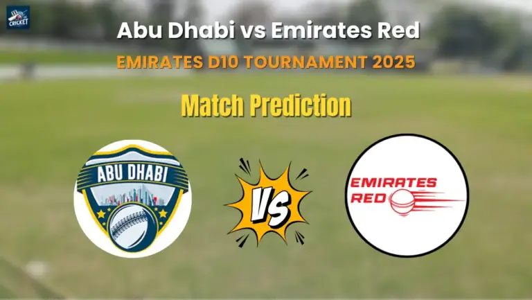 Abu Dhabi vs Emirates Red Match Prediction