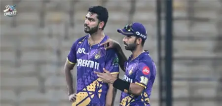 Ajinkya Rahane and Venkatesh Iyer