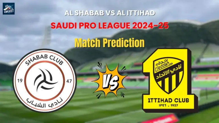 Al Shabab vs Al Ittihad Match Prediction