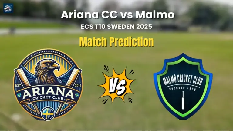 Ariana CC vs Malmo Match Prediction