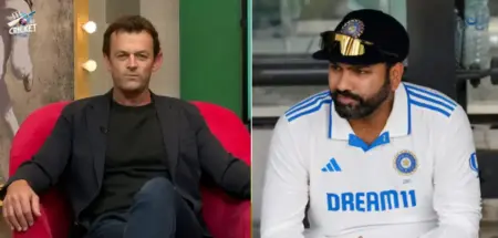 Adam Gilchrist and Rohit Sharma