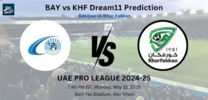 BAY vs KHF Dream11 Prediction