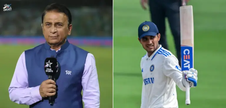 Sunil Gavaskar and Shubman Gill