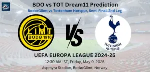 BDO vs TOT Dream11 Prediction