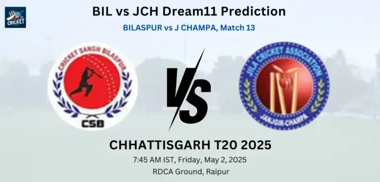 BIL vs JCH Dream11 Prediction