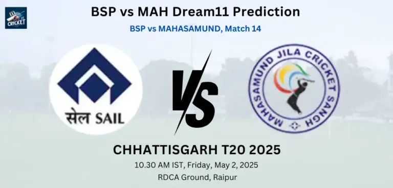 BSP vs MAH Dream11 Prediction